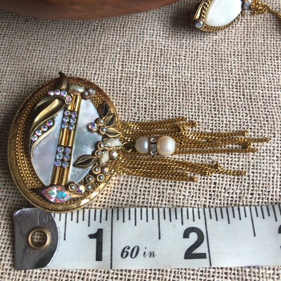 Vtg Marena Handmade W. German Demi Parure - Picture 15 of 16